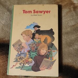Tom Sawyer by Mark Twain Hardcover Book